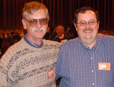 My great friend Terry Calleyne and me.